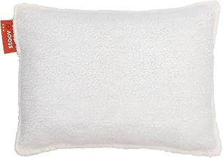 STOOV Ploov - Heated Cushion - Infrared Heating Technology - Cordless Ease of Use - 2.5 to 5 Hours of Warmth - 45 x 60 cm - Woolly White