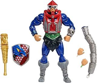 Masters of the Universe Masterverse New Eternia Mekaneck Action Figure, Deluxe Collectible with 30 Articulations & Accessories, MOTU Toy, HYC51