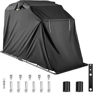VEVOR Motorcycle Tent Motorbike Cover Larger Shelter UV Resistant Dustproof Shield
