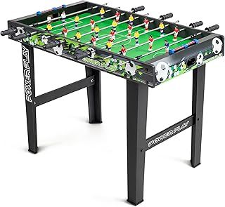 Power Play 3ft Stand Up Football Games Table, Kids Football Game, Arcade Game for Kids with Ergonomic Handles, Outdoor Indoor Use