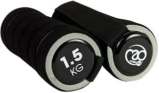 Fitness Mad Pro Hand Weights, Soft Grip Dumbbells, 0.5kg, 0.75kg, 1kg, 1.25kg, 1.5kg