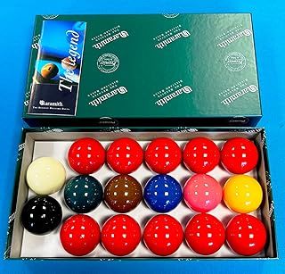 ARAMITH 2" SNOOKER BALLS FOR A POOL TABLE **