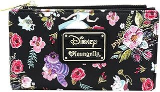 Alice in Wonderland Disney Purse Floral Characters Loungefly 16.2x9.5x3cm