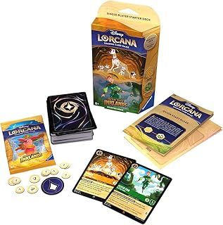 Disney Lorcana TCG: Into The Inklands Starter Deck (Amber and Emerald)