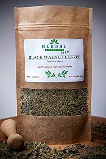 Black Walnut Tea Loose Leaves Dried Herb 50g - Juglans Nigra - Herbal Remedies by J. - Orzech wloski lisc