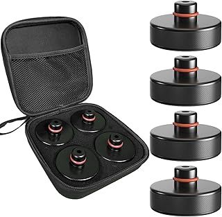 BANGTING Lifting Jack Pad for Tesla Model 3/S/X/Y, 4 Pucks with a Storage Case, Accessories for Tesla Vehicles