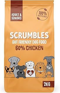 Scrumbles Dry Dog Food with Fresh Chicken, 2 kg (Pack of 1),package may vary