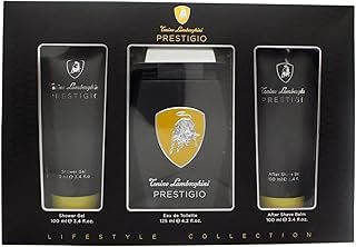Prestigio 3 Piece Gift Set: Eau De Toilette 125ml - Shower Gel 100ml - Aftershave Balm 100ml