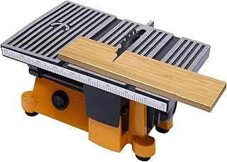4" Mini Portable Table Saw, Saw Cutting Machine Tool Wood Glass Stone Cutter Hobby Small Machine, Portable Worksite for DIY Handmade Wooden Model Crafts, Metal, Ceramic Tile