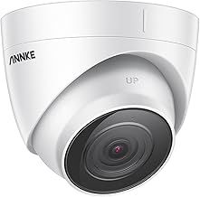 ANNKE C500 PoE CCTV Security Camera Outdoor, 5MP 3K Super HD IP Camera Compatible with Alexa and 100 ft Night Vision, IP67 Waterproof, Audio, Motion Alerts, Built-in MicroSD Card Slot