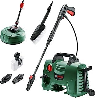 Bosch High Pressure Washer EasyAquatak 120 (1500W, Home And Car Kit Included, Max. Flow Rate: 350l/h, In Cardboard Box) -, Green, 37.5 Cm*40.0 Cm*20.0