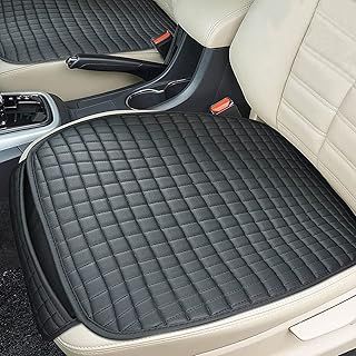 ZATOOTO Car Seat Cover, Universal Anti-Slip Soft Car Seat Cushions for Driving, Breathable & Comfortable, 2PCS Black