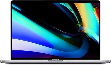 2019 Apple MacBook Pro with 2.6GHz Intel Core i7 (16-inch, 16GB RAM, 512GB SSD) (QWERTY English) Space Grey (Renewed)