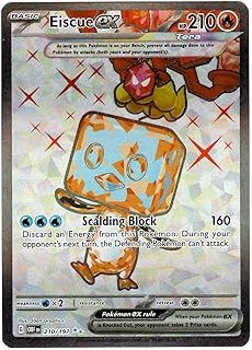 Pokémon - Eiscue ex 210/197 - Obsidian Flames - Ultra Rare - Full Art - Collectible Card - 1 Piece