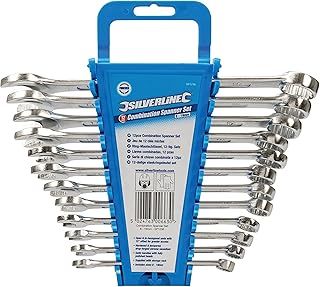 Silverline Combination Metric Spanner Set 12 Pieces 8-19mm (SP1236)