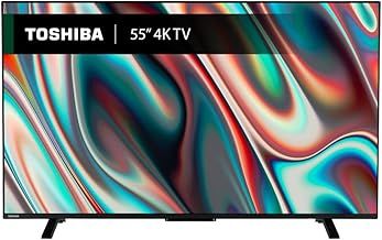 Toshiba 55”UV2363DB 4K Smart VIDAA TV, Ultra HD, HDR10, Freeview Play, Disney+, Prime Video, Netflix, Dolby Audio, Works with Alexa, Works with Google Assistant, VIDAA Voice