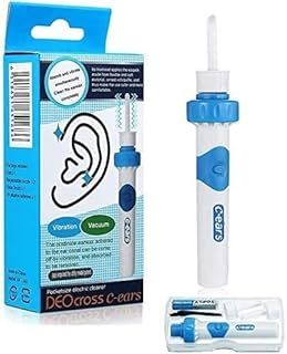 Electric Ear Wax Removal Kit, Ear Wax Removal Vacuum for Kids & Adults, Ear Cleaning Kit Smart Earwax Remover Tool with Replaceable Tips, Soft Earwax Cleaner Ear-Pick Clean Set