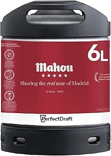 PerfectDraft Mahou Beer Keg for PerfectDraft Machine, 6L