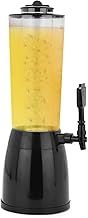 YORKING Beverage Dispenser 2.5L With Tap and Ice Cooler Separate, Tower Drinks Beer Juices Cocktails for Bar Family Buffet Restaurant 23.5 X 18.5 X 52.8cm