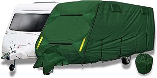 Purely Outdoors CoverPRO Premium Breathable 4-Ply Green Caravan Cover With Free Hitch Cover (23-25ft)