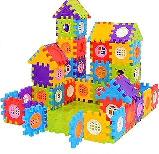 TOMYOU Building Blocks for Toddlers & Kids 160 Pcs Jumbo Toy Building Sets – STEM Building Toys –Interlocking Building Blocks for Toddlers and Kids, Blue,green,purple,red