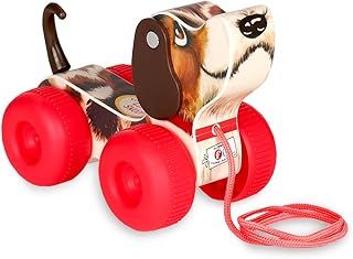 Fisher Price Classics | Little Snoopy | Pull Along Toy with Interactive Features, Small Toy Dog for Kids, Classic Toy with Retro-Style Packaging, Ages 12 Months+ | Basic Fun 1650