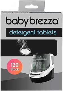 Baby Brezza Official Bottle Detergent Soap Tablets for Baby Brezza Bottle Washer Pro, Includes 120 Washing Tablets