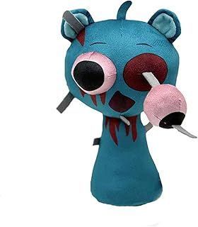 Sprunki Plush, Sprunki Game Plush Toys,Soft Stuffed Animal Pillow Figure Doll Christmas Birthday Gifts for Adult Kids (Blue-C)