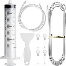 8Pcs Fridge Drain Hole Remover Cleaning Brush Tool Kit, Reusable Refrigerator Drain Dredging Tool Drain Pipe Cleaning Brush for All Refrigerator Cleaning and Wine Cabinets Kitchen