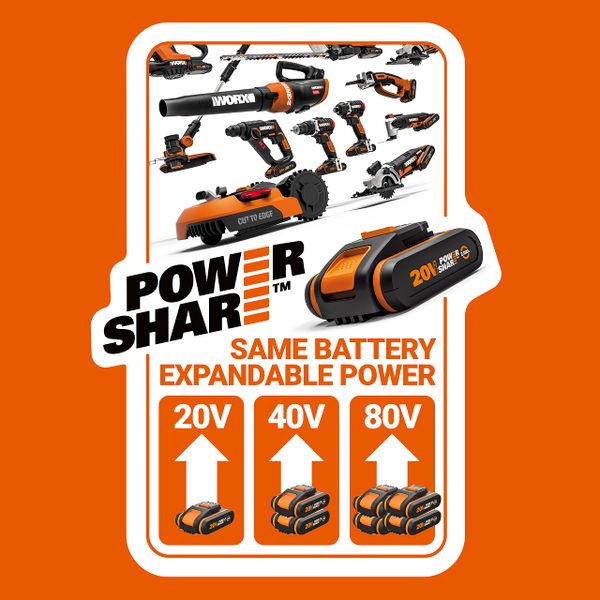 Worx 20V Cordless Impact Driver WX261