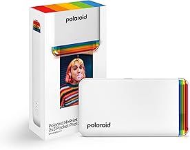 Polaroid Hi-Print - 2nd Generation - Bluetooth Connected 2x3 Pocket Photo, Dye-Sub Printer - White