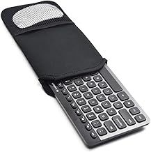 Neoprene Keyboard Carrying Travel Case with Mesh Mouse Pouch for Logitech K380 / Logitech MX Keys Mini Wireless Bluetooth Keyboard