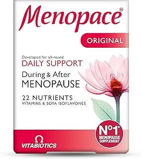 Menopace Original - No. 1 Menopause Supplement for Women. by Vitabiotics. 30-Day Vitamin Perimenopause formula - Pack of 1 , 30 Tablet