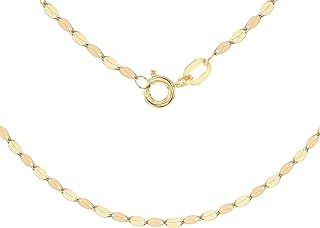 Gold 9 ct Yellow Gold Forzantina Chain Necklace of 46cm/18"