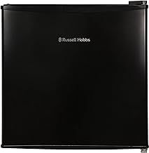 Russell Hobbs Mini Freezer 31 Litre Capacity Black Freestanding Table Top Small Freezer with Adjustable Feet, Removable Shelf & Reversible Door RHTTFZ0E1B