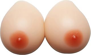 Forever Young Round Perky Shape Silicone Breast Form Mastectomy TV Crossdresser False Boobs (B Cup - 600g a Pair)