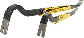 Roughneck Gorilla Bar Twin Pack – 14in (356mm) & 24in (610mm) Drop Forged & Heat Treated Premium Wrecking Bars