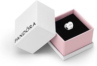 Pandora Moments Women's Sterling Silver Nan Heart Bracelet Charm