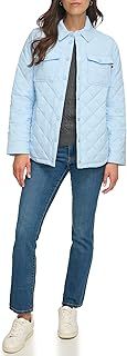 Tommy Hilfiger Women's Everyday Transitional Shacket Quilted Jacket