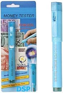 2in1 UV Light Money Tester Marker Counterfeit Fake Bank Notes Detector Pen Pound & Euro Old and New Polymer Notes