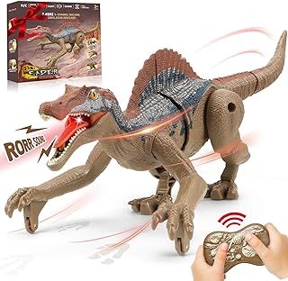 Toys for 3-8 Year Old Kids Boys: Remote Control Dinosaur Toys for Age 3 4 5 6 7 8 Years Old Kids Presents Toy for Toddler Ages 3-8 Dinosaur Robot Toy RC Dinosaur Toys Birthday Gifts