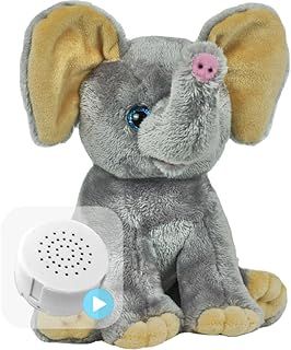 Elephant 8" Baby Heartbeat Bear - Record your baby's heartbeat during baby scan_AB