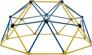 COSTWAY 6FT/10FT Dome Climber, Toddler Climbing Frame Monkey Bar Jungle Gym with Convenient Grip, Indoor Outdoor Play Equipment for Kids 3-10 Years Old