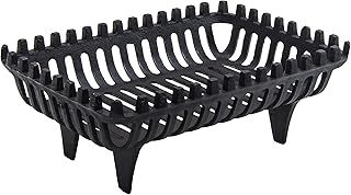 Cast Iron Log Basket, Large 18"