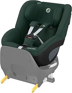 Maxi-Cosi Pearl 360 i-Size, Baby Car Seat, 3 Months-4 Years (61-105 cm), 360 Car Seat Swivel, One-Hand Rotation, ClimaFlow, Easy-in Harness, G-Cell Side Impact Protection, Authentic Green