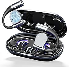 CCmall M111 Translation Headphones, 144 Languages Real-Time Wireless Translating Over-Ear Earbuds with LED, Bluetooth, Black