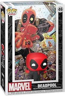 Funko POP! Comic Cover: Marvel - Skrull - Deadpool - (2025) #1 Deadpool In Black Suit - Marvel Comics - Collectable Vinyl Figure - Gift Idea - Official Merchandise - Toys for Kids & Adults