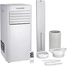 TOUGH MASTER Air Conditioning Unit 9000 BTU, WiFi enabled, 24 Hour Timer, Smart Sleep Mode & Window Venting Kit A/C 4-in-1 Portable Air Conditioner, Dehumidifier, Ventilation, Cooling Fan