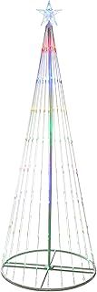 WeRChristmas Pre-Lit LED Animated Flashing Pop-Up Christmas Tree, 190 cm - Multi-Colour