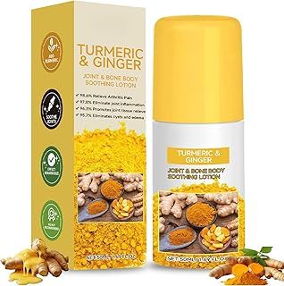 Turmeric & Ginger Pain Relief Cream, Joint & Bone Cream For Arthritis Pain Relief ,Ginger Arthritis Cream, Strong Cream For Arthritis, Neck, Wrist And Knee Massage Cream for Joint Pain Relief